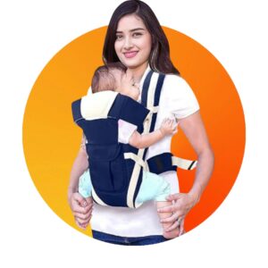 Premium Baby Carrier Bag – Front & Back Adjustable Baby Kangaroo Carrier